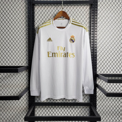 Real Madrid 2019 2020 Retro-Langarmtrikot