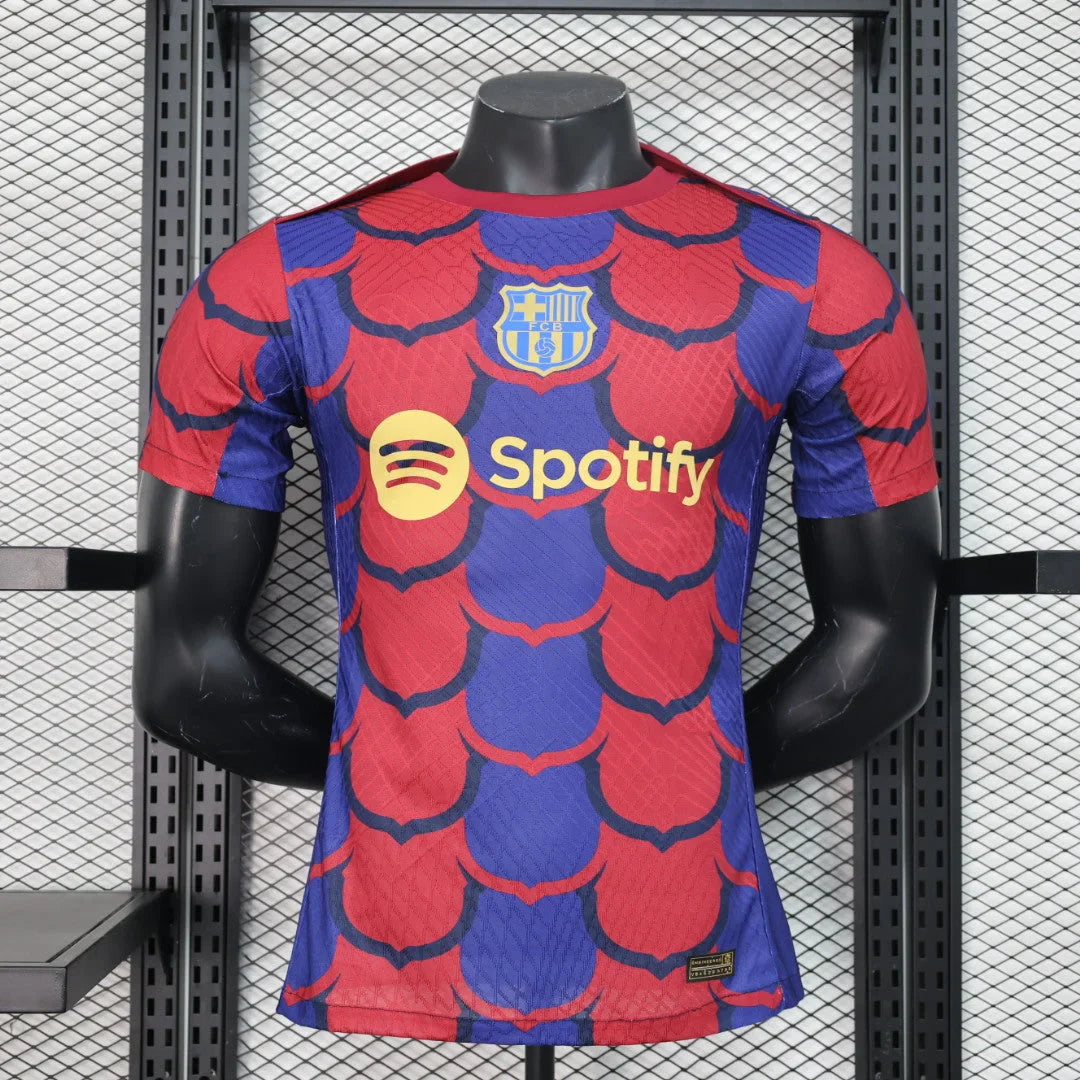 FC Barcelona 2024 2025 Pre-Match-Fußballtrikot