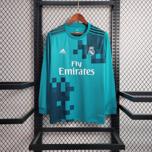 Real Madrid 2017 2018 Retro-Langarmtrikot