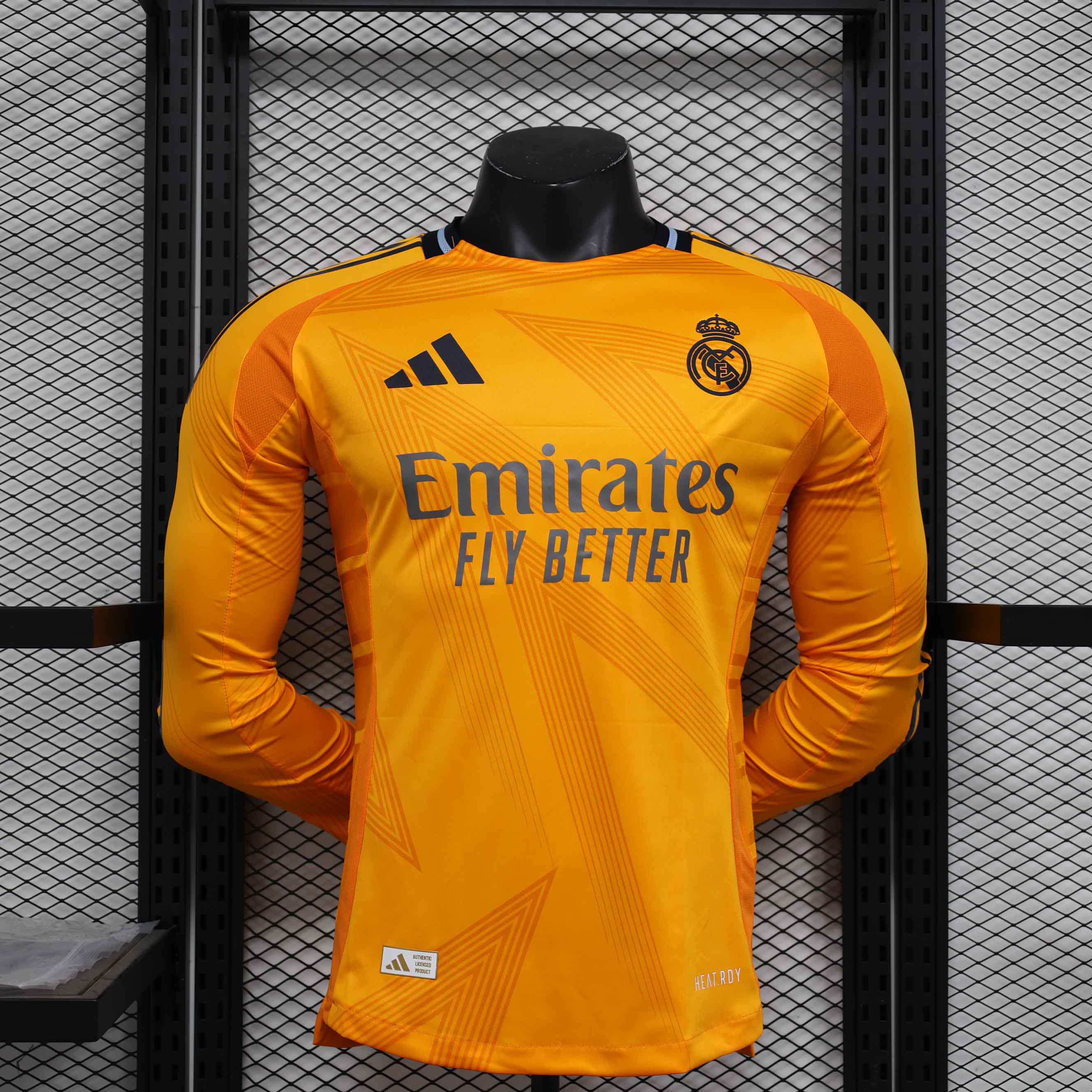 24-25 Real Madrid Langarmtrikot