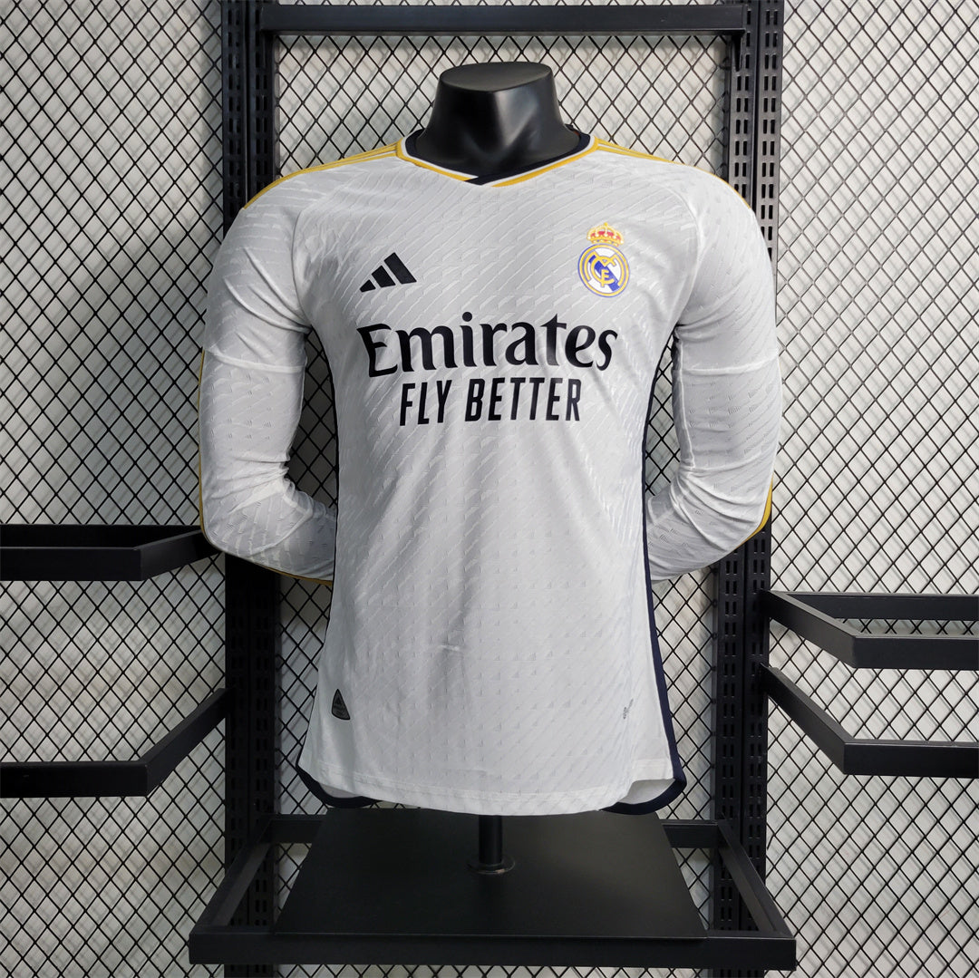 23-24 Real Madrid Langarmtrikot