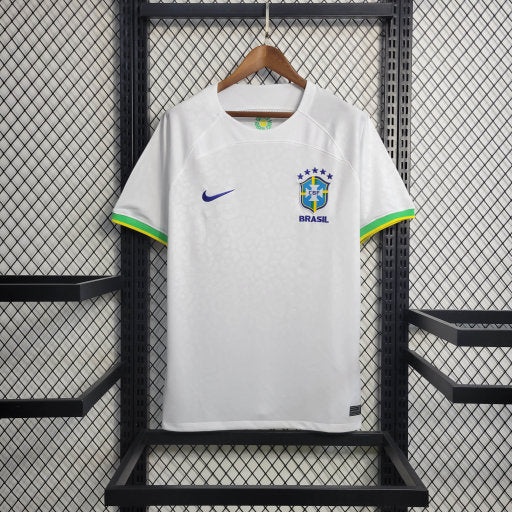 22-23 Brasilien Leopard Weißes Trikot