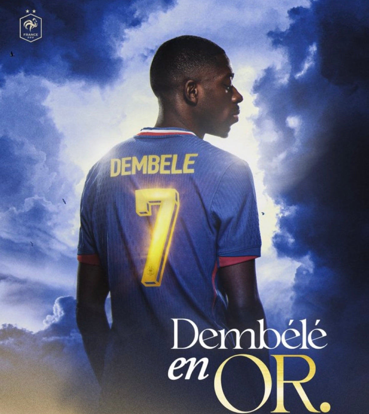 Maillot Édition « DEMBÉLÉ EN OR »