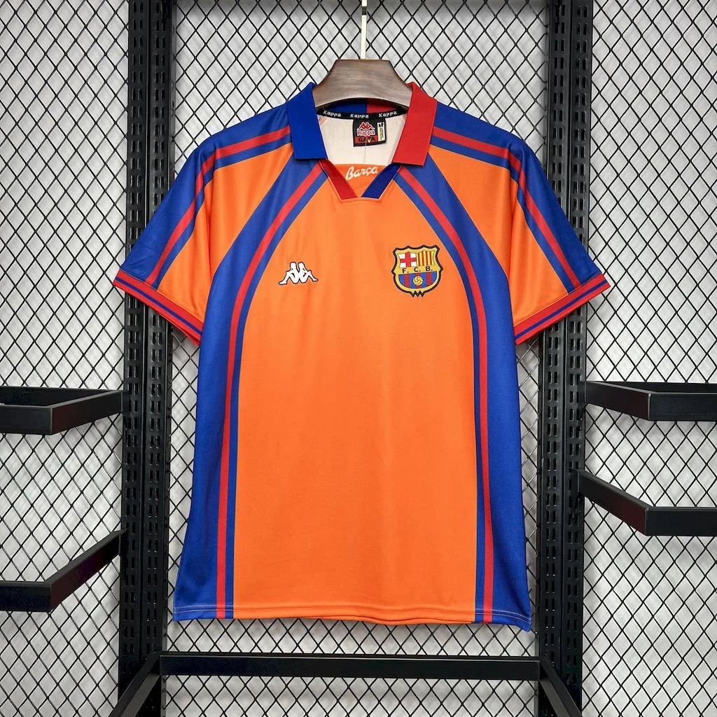 FC Barcelona Retro 1998 Retro-Fußballtrikot