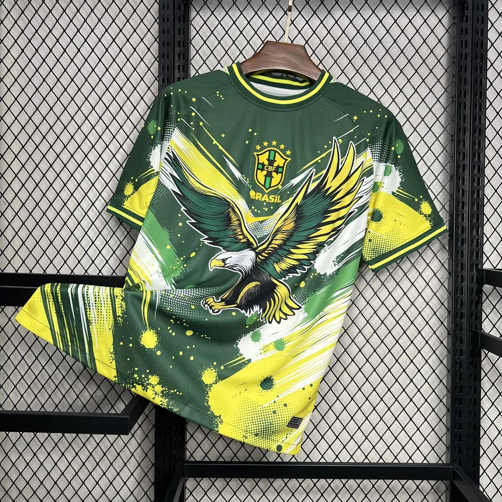 Brasilien Fußballtrikot-Konzept 2024 2025