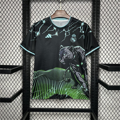Real Madrid 2024/25 Special Edition Trikot Schwarz und Grün